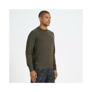 Vuori Men's Ponto Performance Crew.Heather Green.Size not listed.*See Descriptio